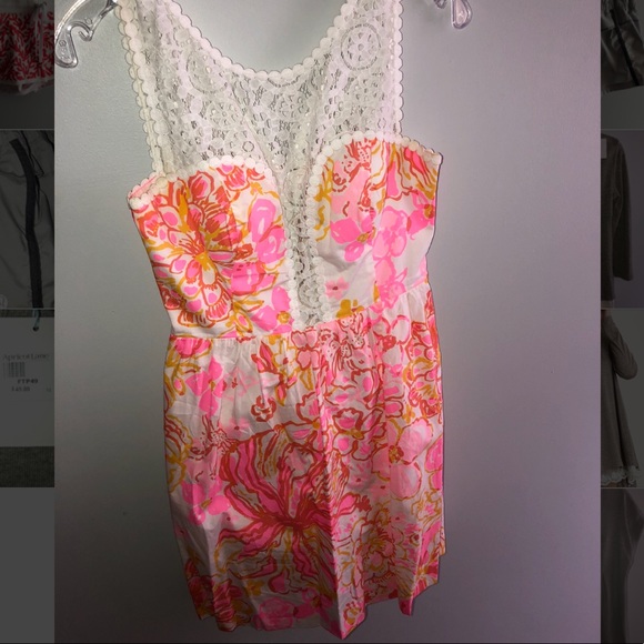 Lilly Pulitzer floral dress - Picture 2 of 3